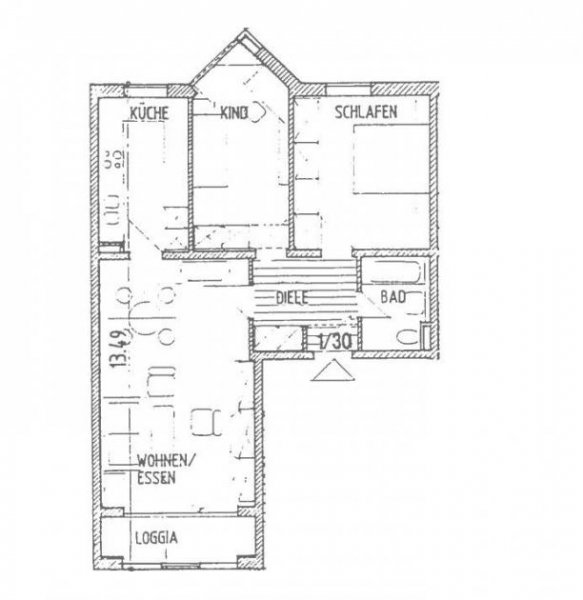 Zwickau Frisch sanierte 3-Raumwohnung mit Balkon, TG-Stellpl. & Fahrstuhl! Wohnung mieten