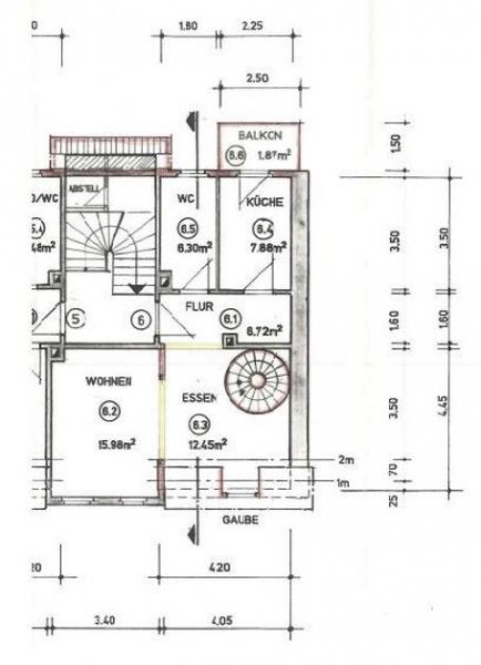 Zwickau Große Maisonette DG 3-Zi. mit Laminat, sep.WC und Balkon in zentraler Lage! Wohnung mieten