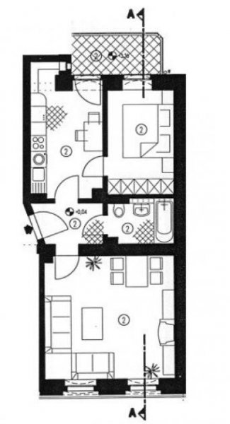 Zwickau Zentrumsnahe 2-Raumwohnung mit Balkon! Wohnung mieten