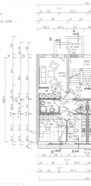 Chemnitz * DG Maisonette 3-Zimmer mit Wannenbad, Balkon und 2 Bädern im Zentrum! * Wohnung mieten