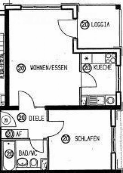Chemnitz Gemütliche 2-Zimmer mit Wannenbad, Balkon und Laminat in sehr guter Lage! TG-SP mgl. Wohnung mieten