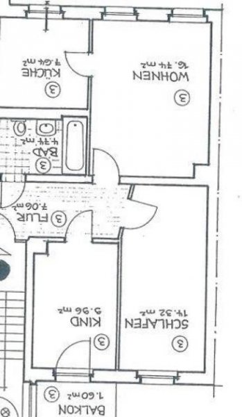Chemnitz Gemütliche 3-Zimmer mit neuem Laminat, Wanne und Balkon in sehr guter Lage! Wohnung mieten