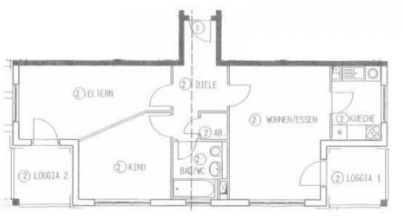 Chemnitz Gemütliche 3-Zimmer mit Tiefgarage, 2xBalkon, Wannenbad mit Fenster und Lam. in sehr guter Lage! Wohnung mieten