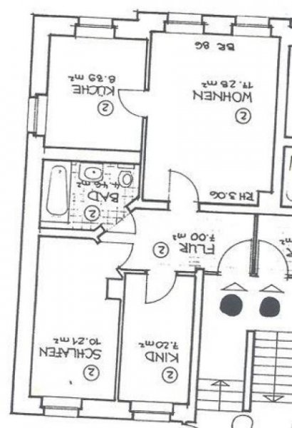 Chemnitz NEU-Sanierte 3-Zimmer mit Laminat und Wanne in sehr guter Lage! Wohnung mieten