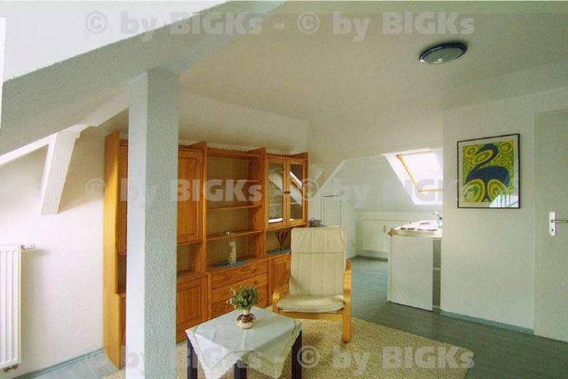 Chemnitz BIGKs: Chemnitz - Möblierte 1 Zimmerwohnung,integrierte Küche&Wannenbad,Balkon, (-;) Wohnung mieten