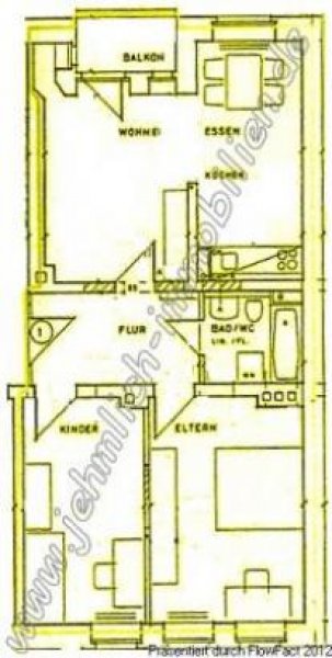 Chemnitz Offenes Wohnen in Altendorf (Laminatfarbe kann abweichen) Wohnung mieten