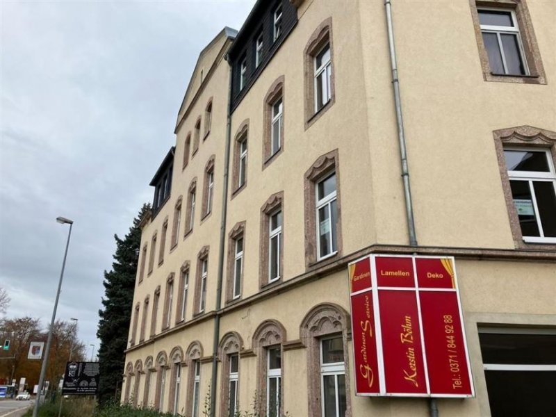 Chemnitz Großzügige Gewerbeeinheit in frequentierter Lage mit Garten! Garage bzw. Stellplatz mgl. Gewerbe mieten