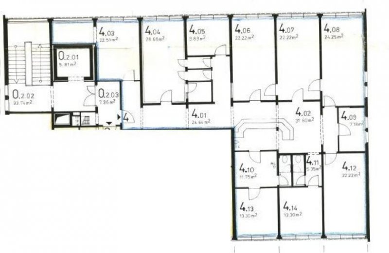 Chemnitz Große Praxis/Büro in Chemnitz mit guter Verkehrsanbindung Gewerbe mieten