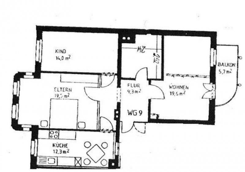 Chemnitz * Großzügige 3-Zimmer mit Laminat, Balkon und Wanne in Zentrumsnähe! * Wohnung mieten