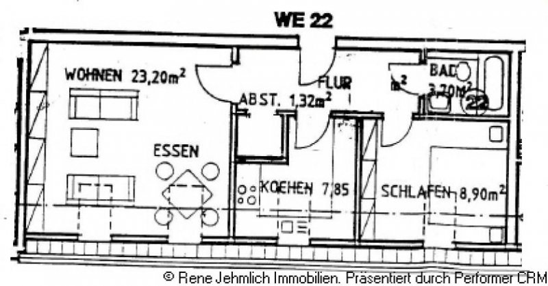 Chemnitz Behindertengerechte Neu sanierte 2 Raum Wohnung Hilbersdorf +Lift + EBK möglich Wohnung mieten