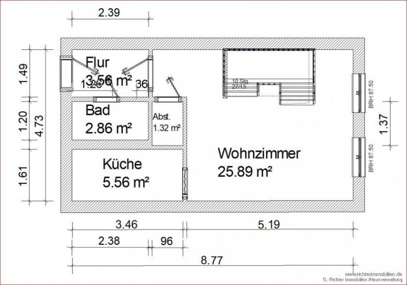 Freiberg 2-Zimmer Maisonetten-Wohnung in der Freiberger Altstadt Wohnung mieten