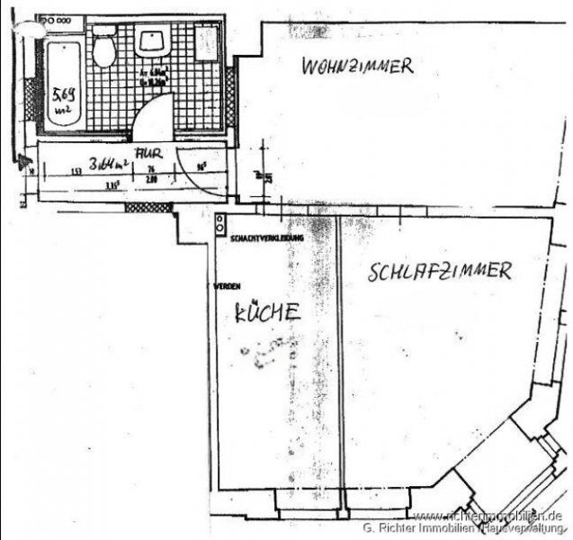 Freiberg 2-Zimmerwohnung Innenstadt Freiberg Wohnung mieten