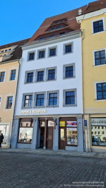 Freiberg Frisch renoviert und außergewöhnlich: 6-Zimmer-Wohnung mit Einbauküche am Obermarkt / Freiberg Wohnung mieten