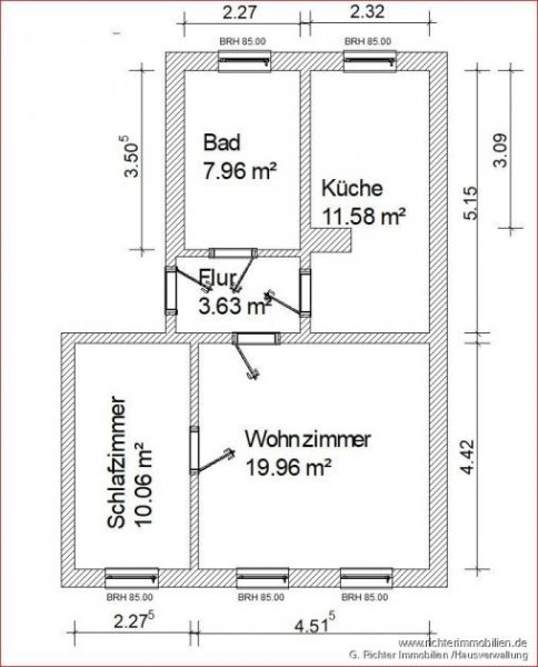 Freiberg Gemütlich 2-Zimmer-Wohnung in der Bahnhofsvorstadt Wohnung mieten