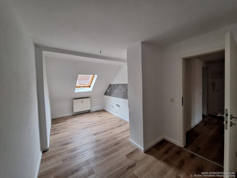 Freiberg Geräumige 2-Zimmer-Wohnung im Dachgeschoss, frisch renoviert Wohnung mieten
