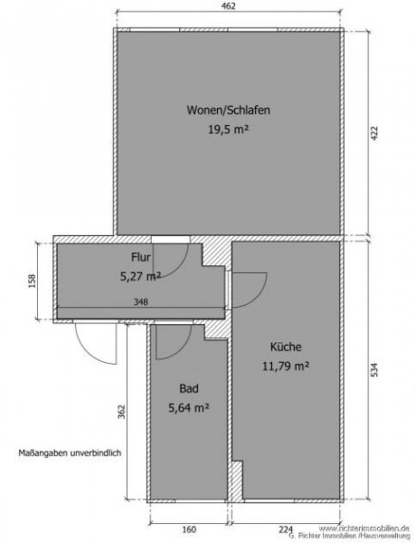 Freiberg Klein, aber fein: Gemütliche Einraumwohnung unweit der Freiberger Altstadt Wohnung mieten