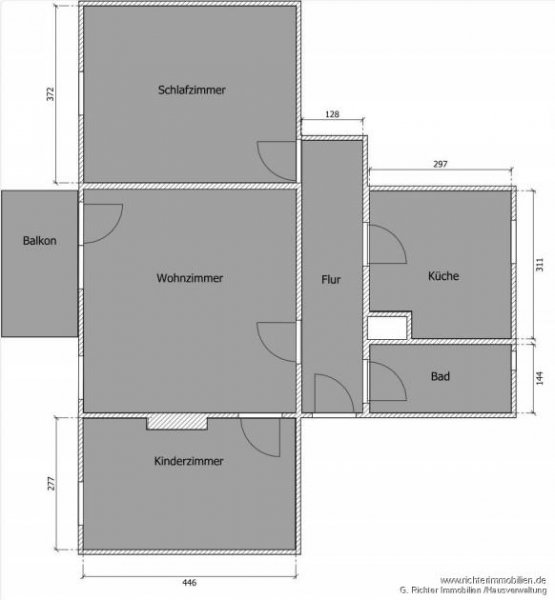 Halsbrücke 3-Zimmer-Erdgeschoss-Wohnung mit Balkon in ruhiger Wohnlage Wohnung mieten
