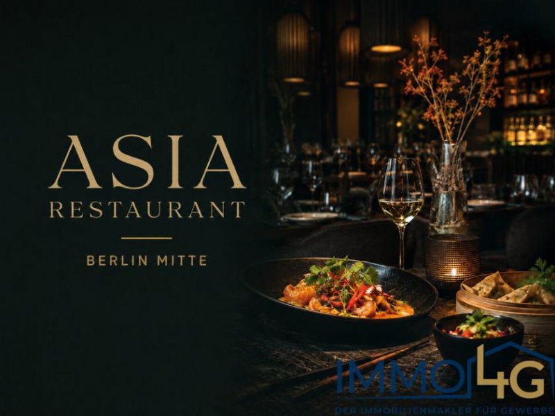 Berlin Berlin-Mitte: Hochwertiges Restaurant mit stilvollem Ambiente und exklusivem Gastronomiekonzept Gewerbe mieten