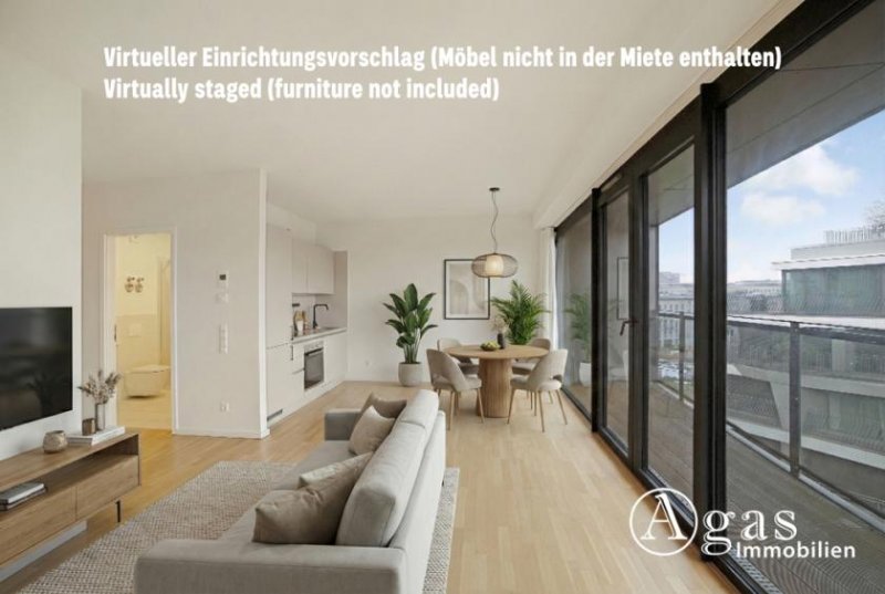 Berlin DACHGESCHOSS mit Weitblick! 2 Zimmer Wohnung mit ca. 62 m², EBK und Privat-Gym in Berlin-Mitte! Wohnung mieten