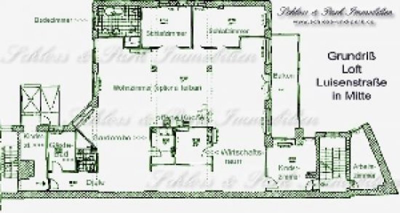 Berlin EXKLUSIVES LOFT ZUM ERSTBEZUG IN MITTE * 2 BÄDER * DECKENHÖHE ÜBER 4 METER * GROSSER BALKON * GARAGE Wohnung mieten