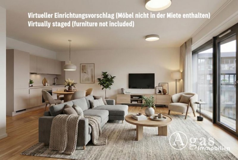 Berlin Große und helle 2 Zimmer Wohnung mit 2 Balkons, ca. 67 m², EBK und Concierge in Mitte Wohnung mieten
