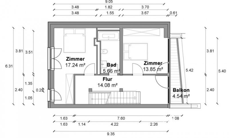 Berlin Luxuriöses Townhouse mit 5 Zimmern, Privatgarage und Dachterrasse im Herzen von Berlin-Mitte! Wohnung mieten