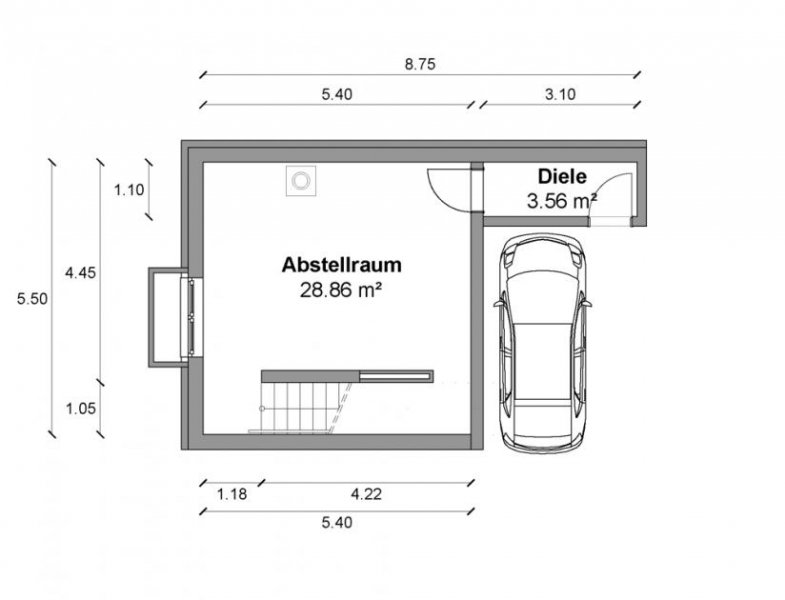 Berlin Privat und im Grünen! Townhouse mit 5 Zimmern, Privatgarage und Dachterrasse im Herzen von Mitte! Wohnung mieten