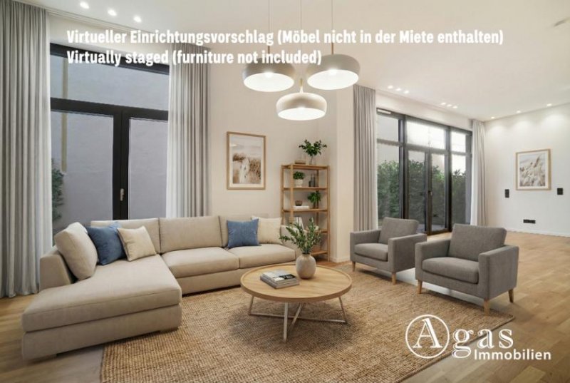 Berlin TEILGEWERBLICH MÖGLICH! Luxuriöses Townhouse mit 5 Zimmern und Dachterrasse auf über 300m² in Mitte! Wohnung mieten