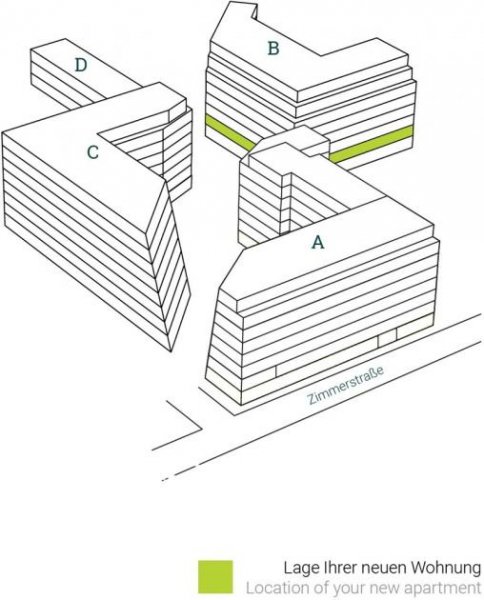 Berlin Top ausgestattete 2 Zimmer Wohnung mit ca. 41 m², EBK und tollem Balkon in Berlin-Mitte! Wohnung mieten