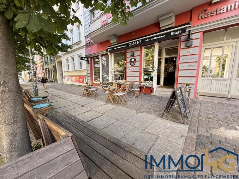 Berlin Erfolgreicher Caféstandort in lebendigem Umfeld mit hoher Sichtbarkeit und treuer Kundschaft Gewerbe mieten