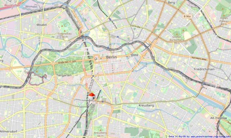 Berlin Flexibel nutzbare Ladeneinheit 
in unmittelbarer Nähe des Gleisdreieckparks Gewerbe mieten