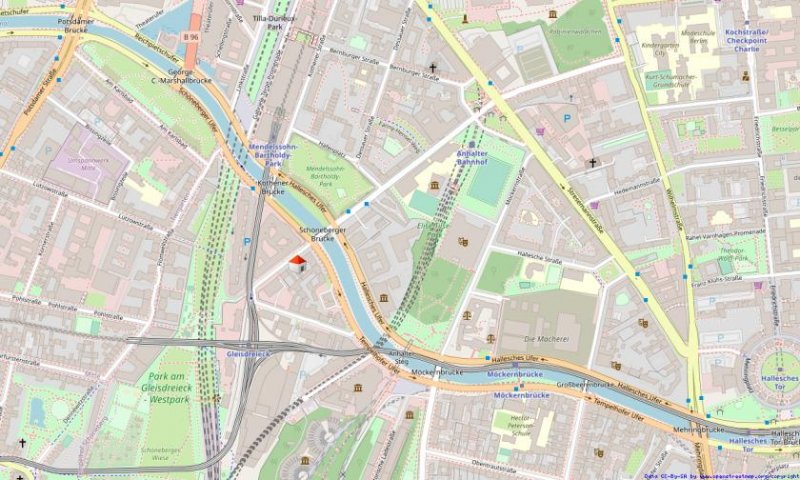 Berlin Flexibel nutzbare Ladeneinheit 
in unmittelbarer Nähe des Gleisdreieckparks Gewerbe mieten
