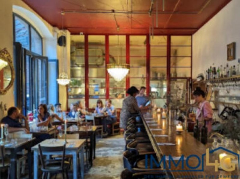 Berlin Kreuzberger Geheimtipp: Modernes Hinterhof-Restaurant mit urbanem Flair und Sonnenterrasse Gewerbe mieten