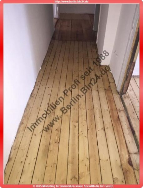 Berlin Bezug nach Vollsanierung + Dielen - Mietwohnung Wohnung mieten