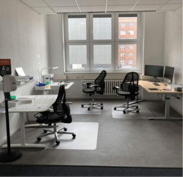 Berlin Prov.-frei: Große helle gepflegte Bürofläche Gewerbe mieten