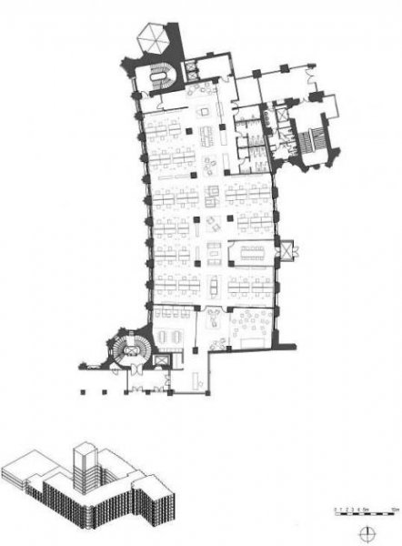 Berlin Prov.-frei: Moderne Büros im historischem Gebäude Gewerbe mieten