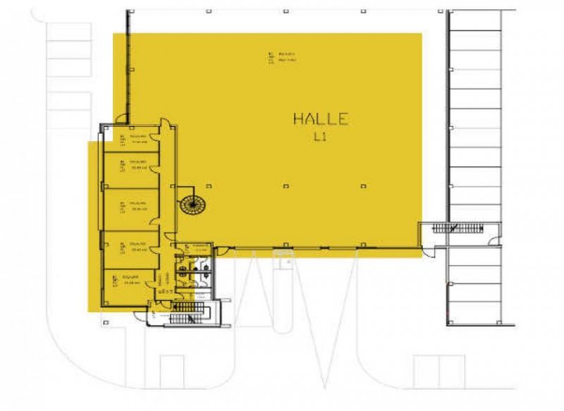 Berlin Prov.-frei: Lagerhalle mit Büroanteil Gewerbe mieten
