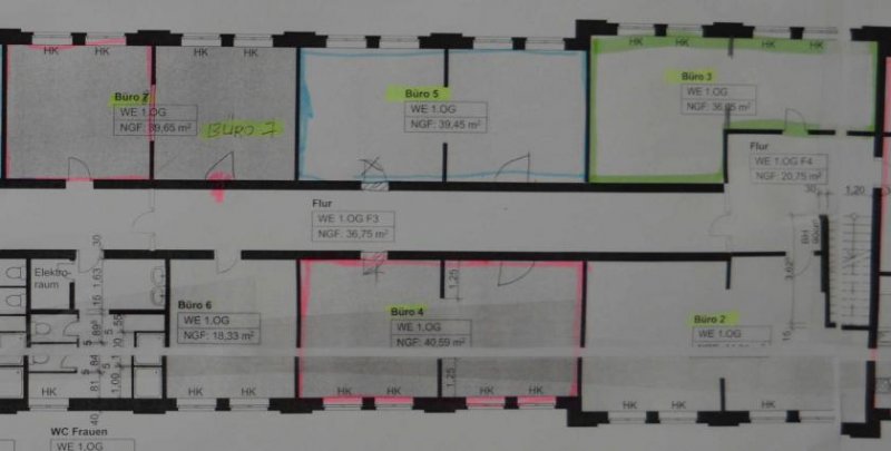 Berlin Prov.-frei: Zweiraumbüro für Handwerker, Service, Startups und Kleinunternehmen Gewerbe mieten