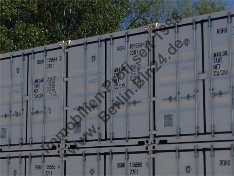 Berlin Lagercontainer 66,48 m³ = 30 m² Gewerbe mieten