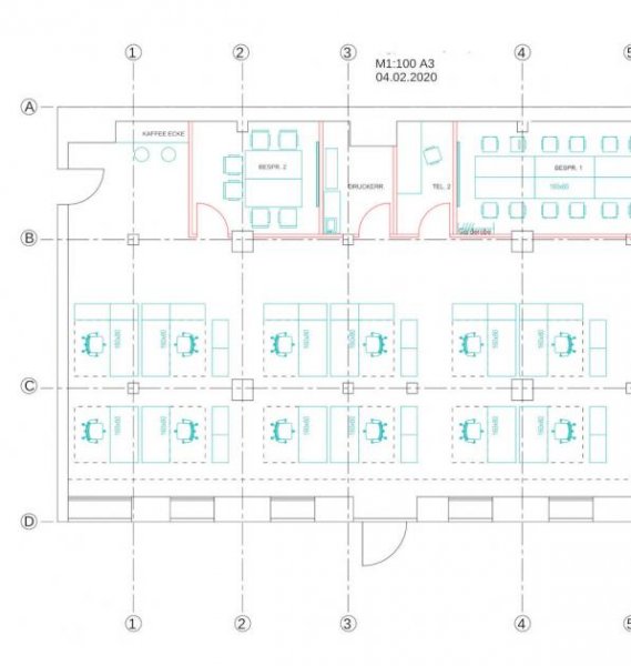 Berlin Prov.-frei: Bürofläche modern und hell Gewerbe mieten