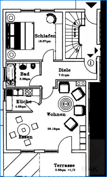 Stahnsdorf MAK Immobilien: Ruhiges Haus - Verkehrsgünstig - neu renoviert! Wohnung mieten