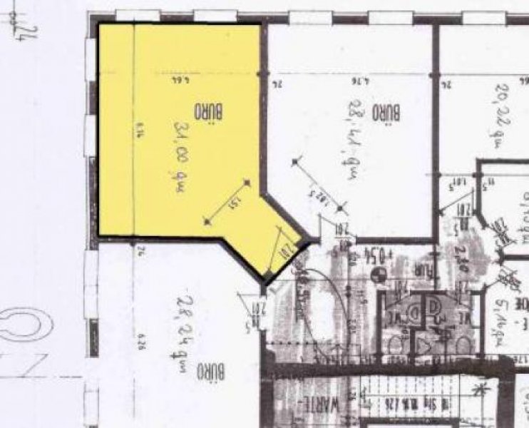 Werder Provisionsfrei: BÜRO AM DREIECK WERDER Gewerbe mieten
