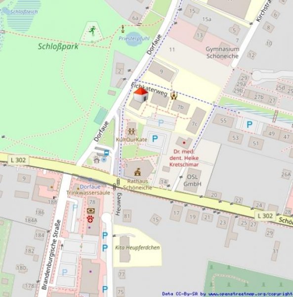 Schöneiche bei Berlin Helle 3-Zimmer-Erdgeschoss-Wohnung mit Terrasse im Ortskern von Schöneiche Wohnung mieten