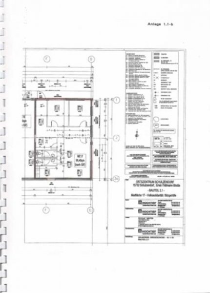 Schulzendorf Büro-Praxis-Etage am Standort Gemeindezentrum von Schulzendorf zur Miete sofort verfügbar Gewerbe mieten