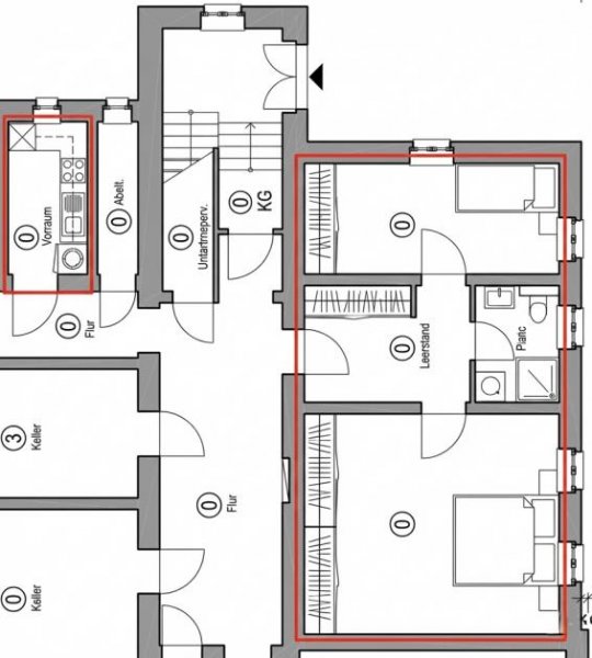 Eberswalde Provisionsfreie Bürofläche im Souterrain eines gepflegten Altbaus Gewerbe mieten