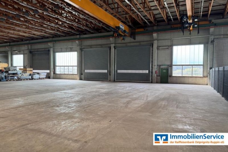Neuruppin 640 m² Lagerfläche mit 2 Rolltoren & Top-Anbindung (A24) in Neuruppin-Treskow Gewerbe mieten
