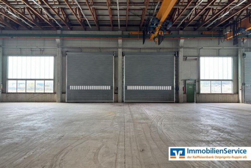 Neuruppin 640 m² Lagerfläche mit 2 Rolltoren & Top-Anbindung (A24) in Neuruppin-Treskow Gewerbe mieten