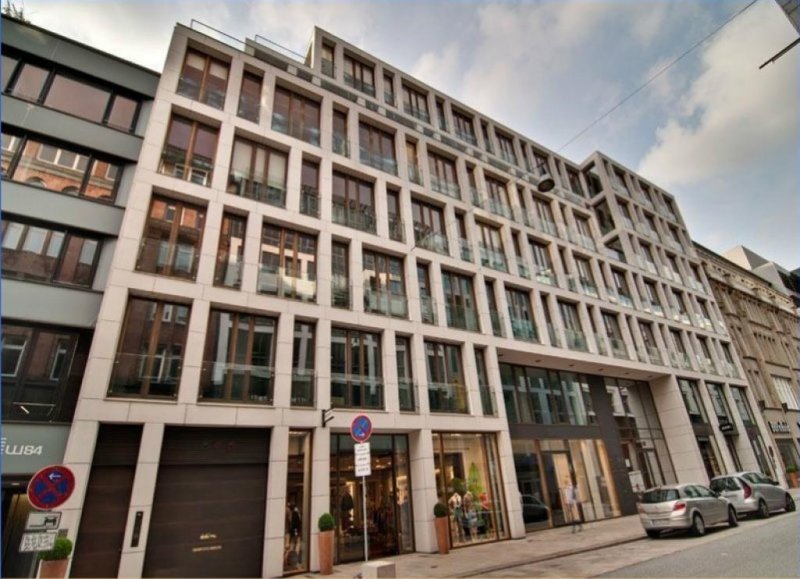 Hamburg Einzelbüros voll eingerichtet - am Neuen Wall - provisionsfrei, flexible Laufzeit! Gewerbe mieten