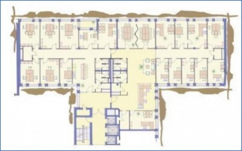 Hamburg Einzelbüros voll eingerichtet - am Neuen Wall - provisionsfrei, flexible Laufzeit! Gewerbe mieten