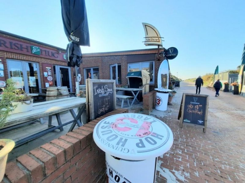 Juist IRISH-PUB * absolute TOP Lage – direkt am Strand * auf der Nordseeinsel Juist * geringe Pacht * excellente Umsatzchancen * *